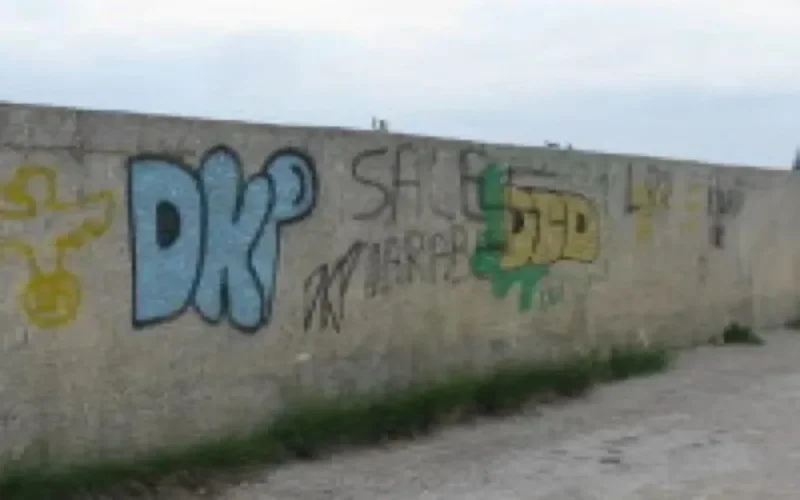 "Sale arabe" sur les murs de la mosquée de Carpentras