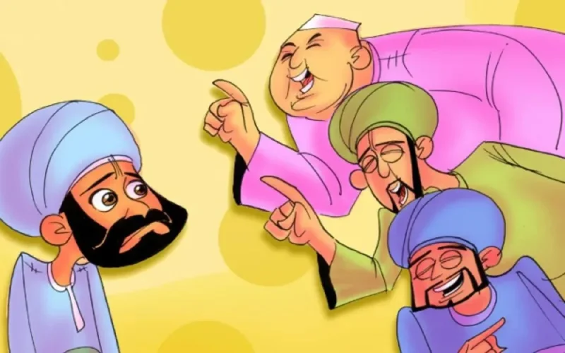 Quand Jouha se prend pour un policier