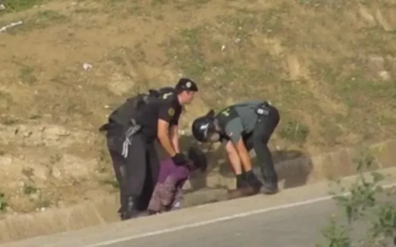 Voilà comment la Guardia civil (mal)traite les clandestins