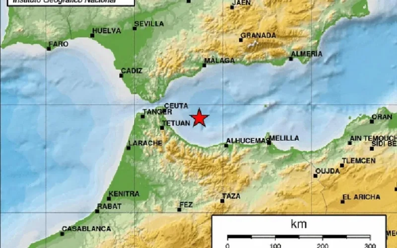 Séisme dans la région de Tétouan