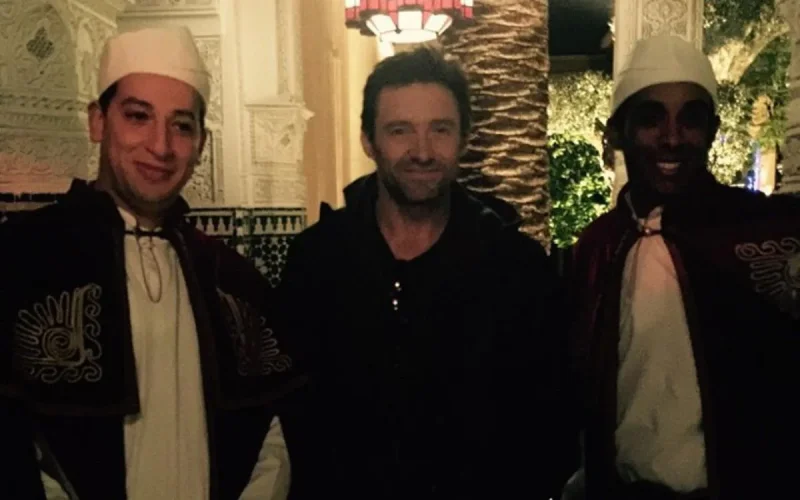 Hugh Jackman dit merci au Maroc