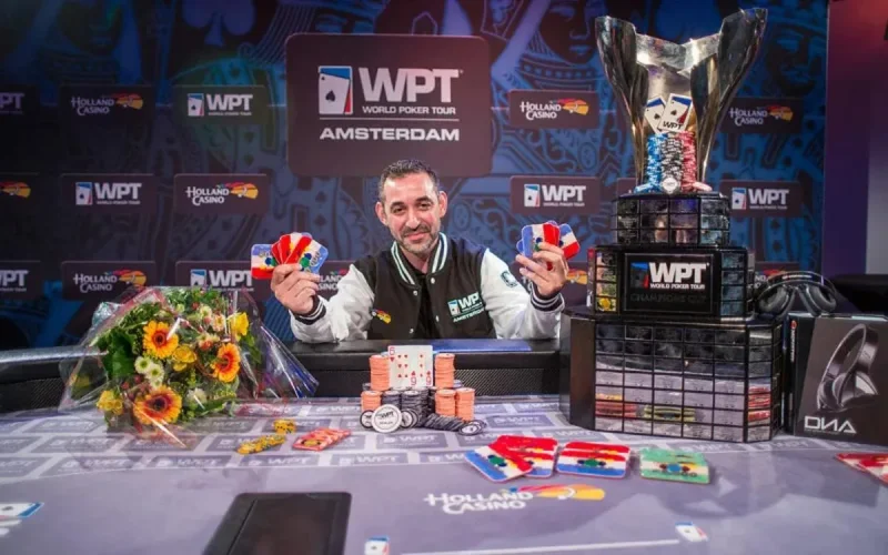 Le Marocain Farid Yachou gagne le World Poker Tour Amsterdam et empoche 240.000 euros