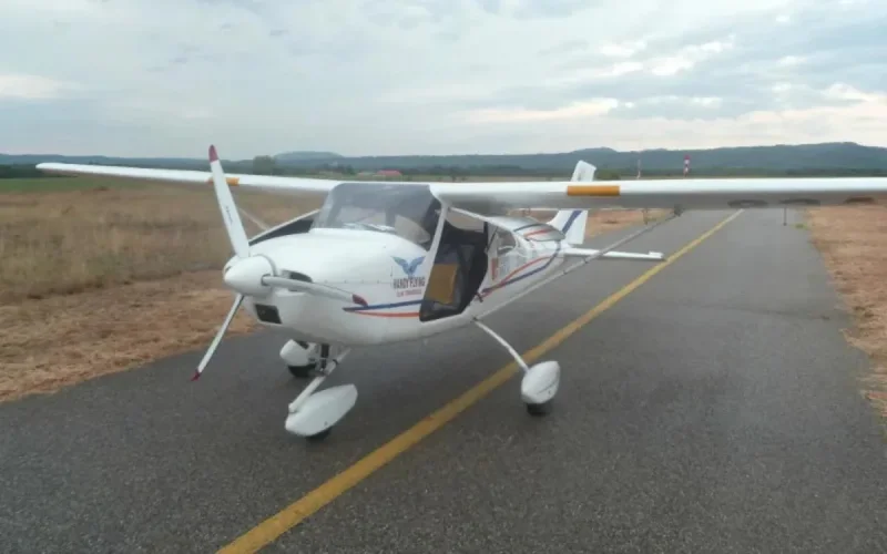 Atterrissage en catastrophe d'un avion léger à Agadir