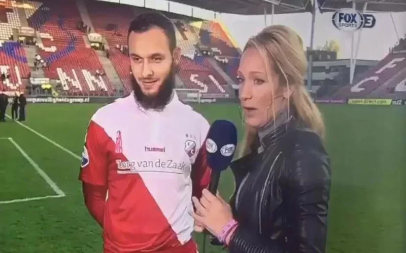 Nacer Barazite refuse de serrer la main d'une journaliste pour raisons religieuses
