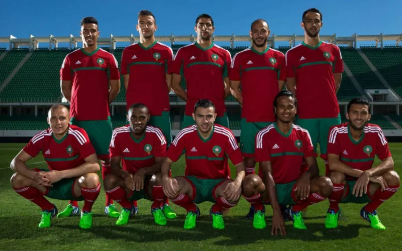 Nouveau maillot pour l'équipe du Maroc de football (photo)