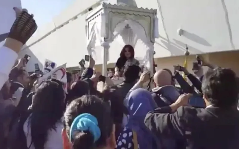 Haifa Wehbe en "Ammariya" à Casablanca (vidéo)