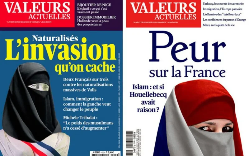 "Valeurs actuelles" condamné pour sa « Marianne voilée »