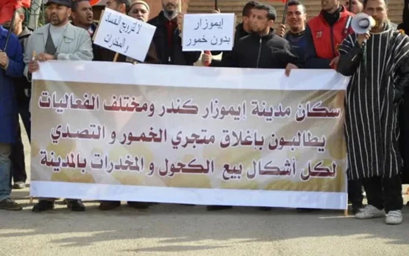 Les habitants d'Imouzzer Kandar se soulèvent contre l'Alcool