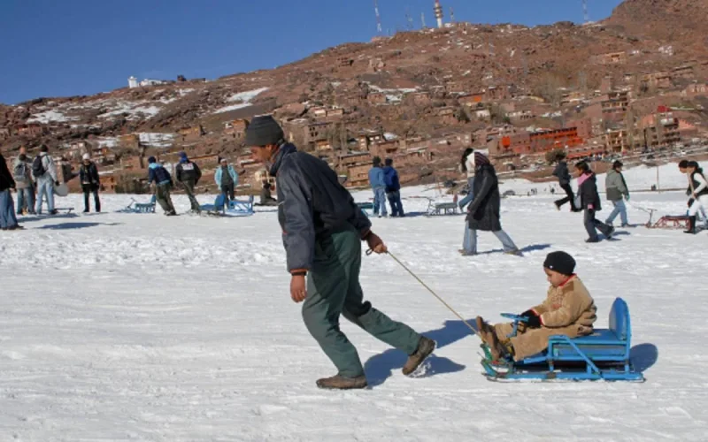 La station de ski d'Oukaimeden est ouverte