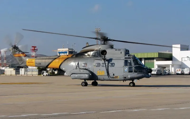 Accident d'un hélicoptère espagnol à Casablanca 