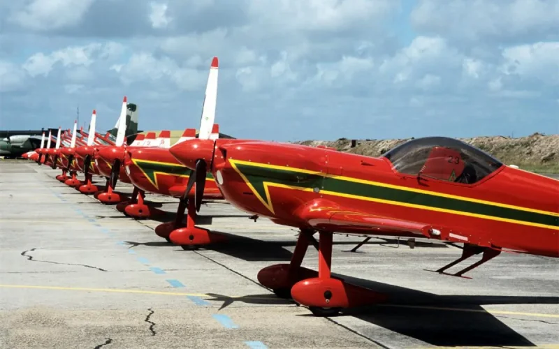 Les Forces Royales Air assurent le show aujourd'hui