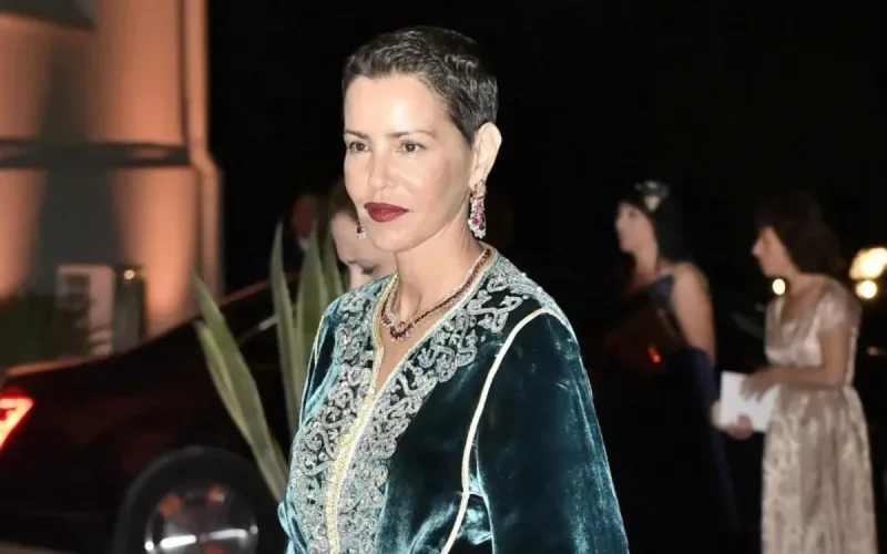 Les magnifiques caftans de Lalla Meryem au mariage du prince d'Albanie (photos)