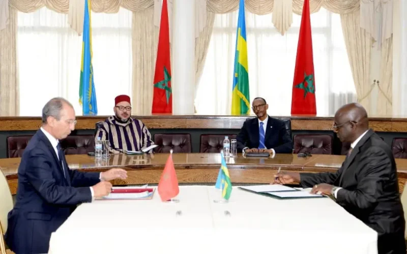 Une vingtaine d'accords signés entre le Maroc et le Rwanda (vidéo)