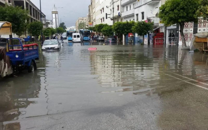 Tanger sous les eaux (Vidéo et photos)