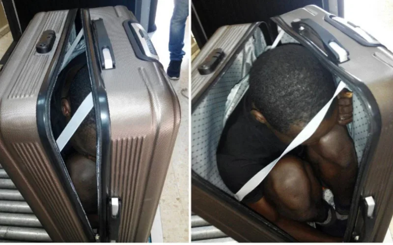 Une Marocaine arrêtée à Sebta pour avoir tenté de faire passer un clandestin dans une valise