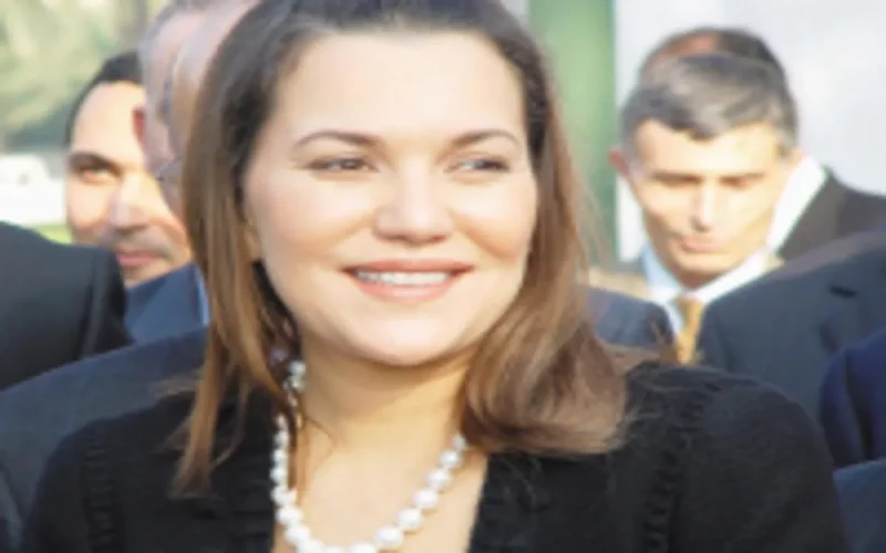 la princesse Lalla Hasna en Italie