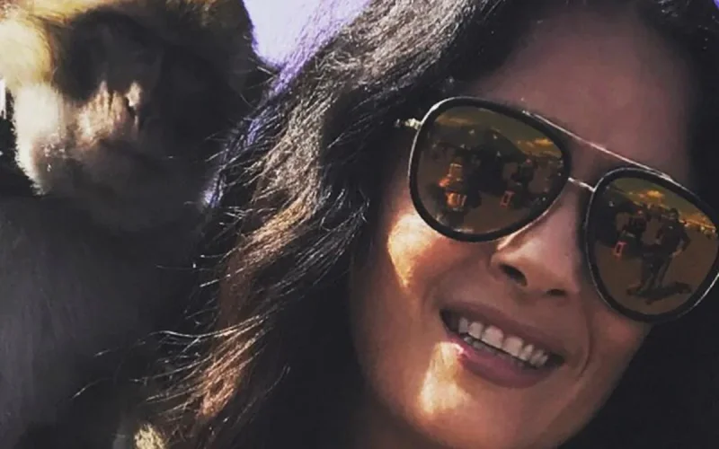 Photos : Salma Hayek à Marrakech