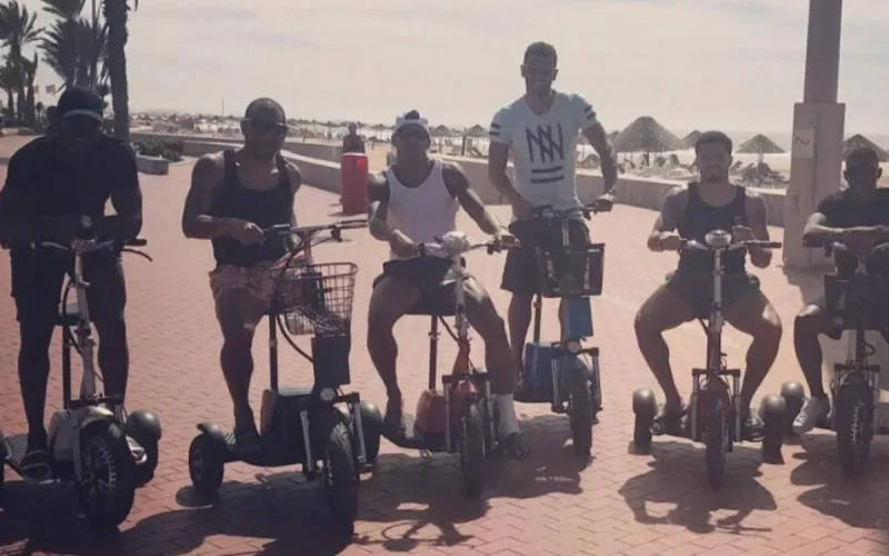 Les joueurs de Crystal Palace sous le soleil d'Agadir