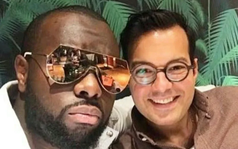Photo : le prince Moulay Ismaïl et Maitre Gims