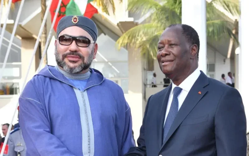 Arrivée du roi Mohammed VI en Côte d'Ivoire pour une visite de travail