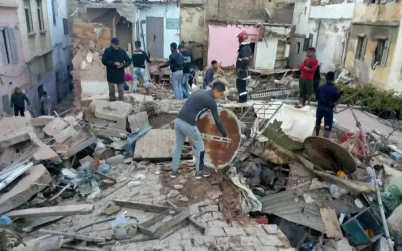 Effondrement de plusieurs maisons à Casablanca (photos)