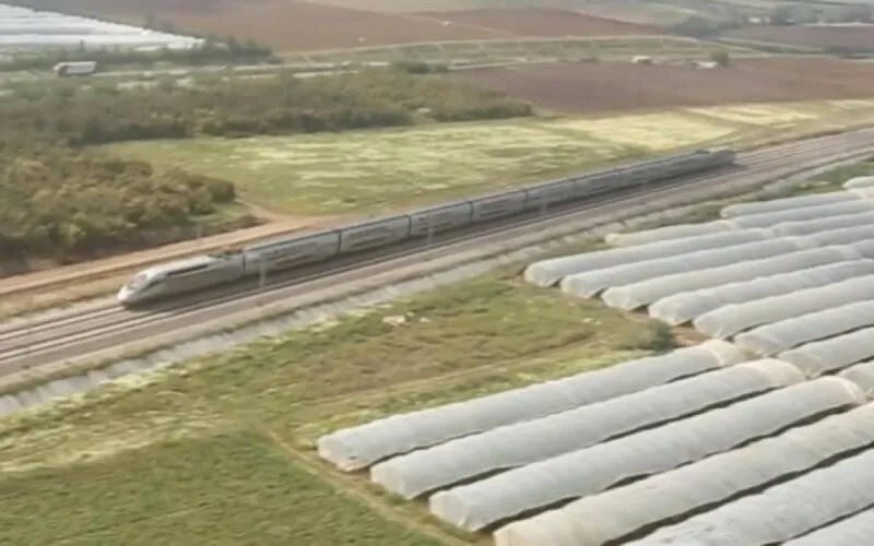 Nouveau record de vitesse pour le TGV Marocain (vdiéo)