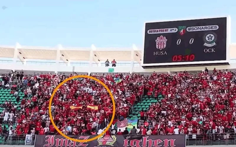 Maroc : les jeunes poursuivis pour avoir brandi le drapeau espagnol dans un stade acquittés