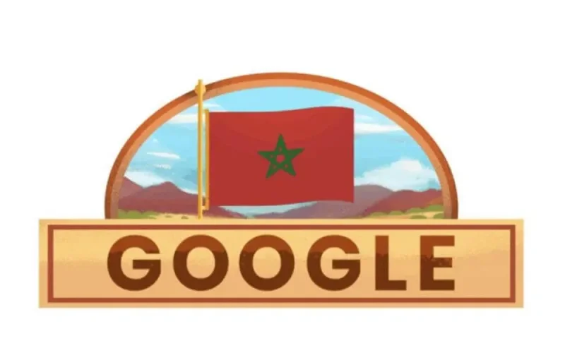 Google fête l'indépendance du Maroc (photo et vidéo)