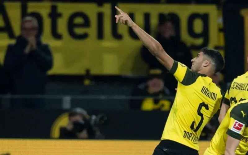 Football : Achraf Hakimi, élu recrue du mois en Bundesliga
