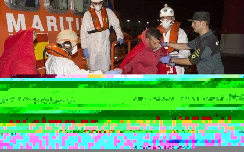 19 migrants marocains, dont une femme et un enfant de 3 ans, interceptés à Cadix