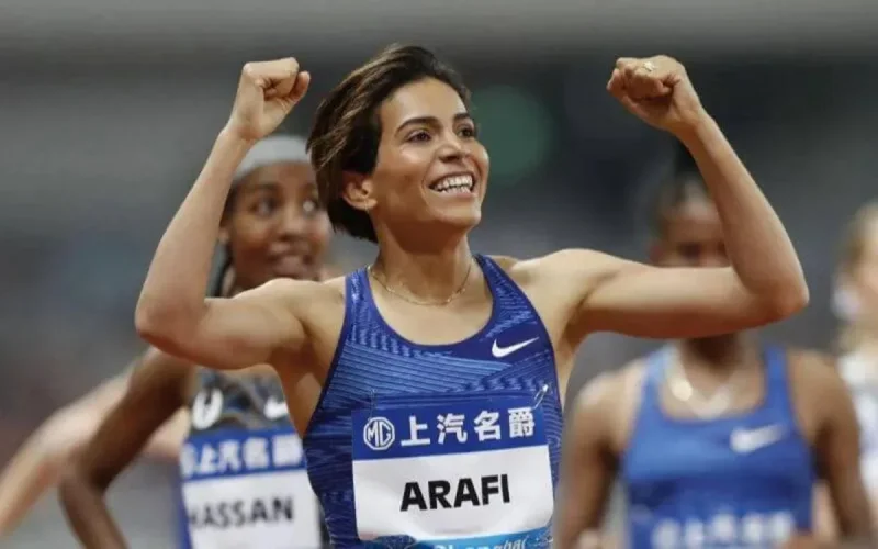 Rababe Arafi, meilleure performance mondiale de l'année au 1500m