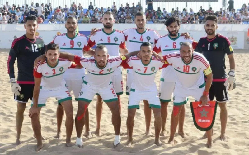 Beach-soccer : le Maroc bat les Pays-Bas 7 à 2