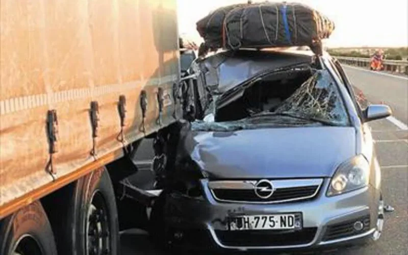 Mort d'une Marocaine dans un accident en France