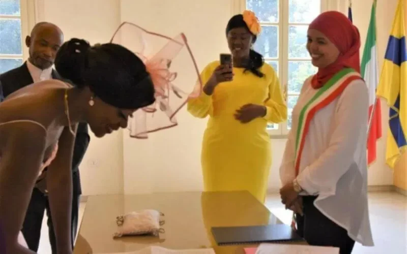 Italie : première Marocaine à officier un mariage civil à la mairie
