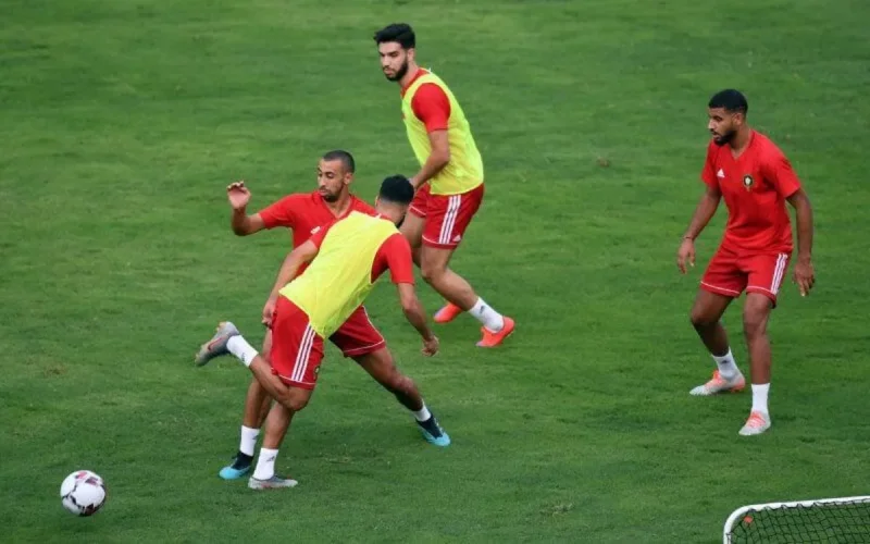 Football : Les Lions de l'Atlas en préparation