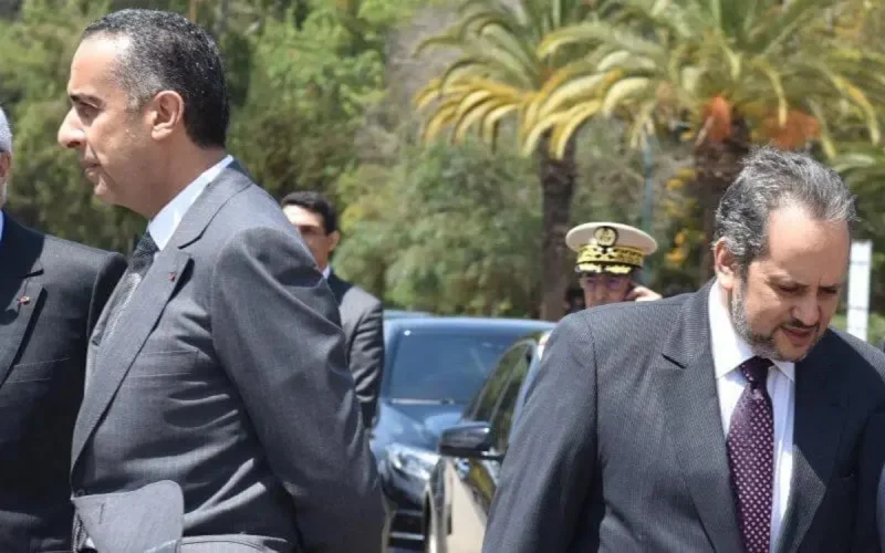 Abdellatif Hammouchi et Yassine El Mansouri en visite officielle à Rome