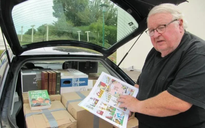 France : il collecte plus de 2200 livres pour les enfants marocains