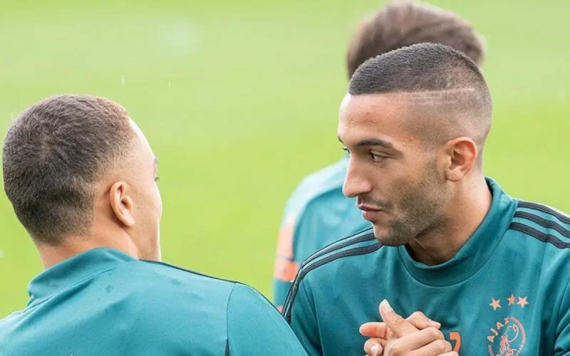 Ziyech en colère