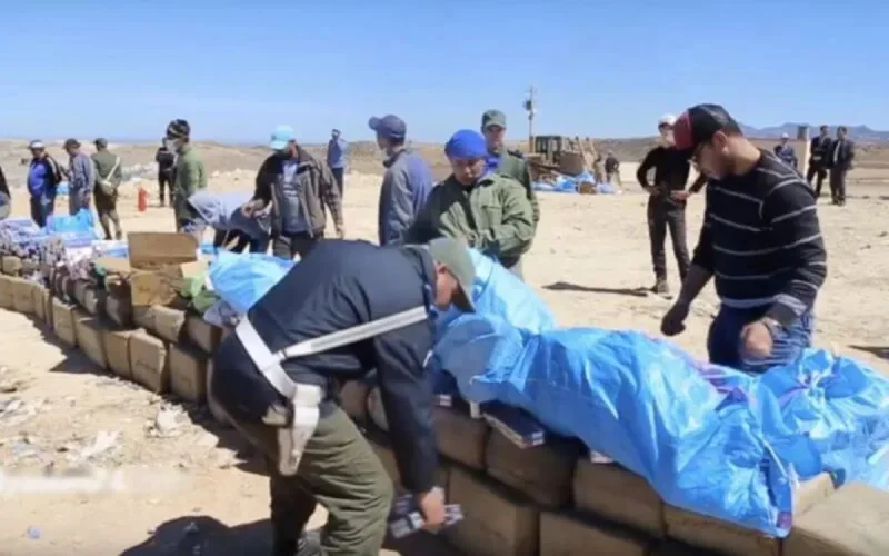 Maroc : de grosses quantités de drogue incinérées à Tan-tan