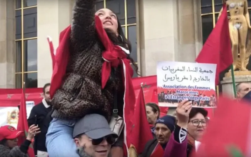 Les Marocains manifestent en nombre à Paris