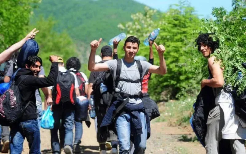 La route des Balkans, couloir de passage de migrants marocains