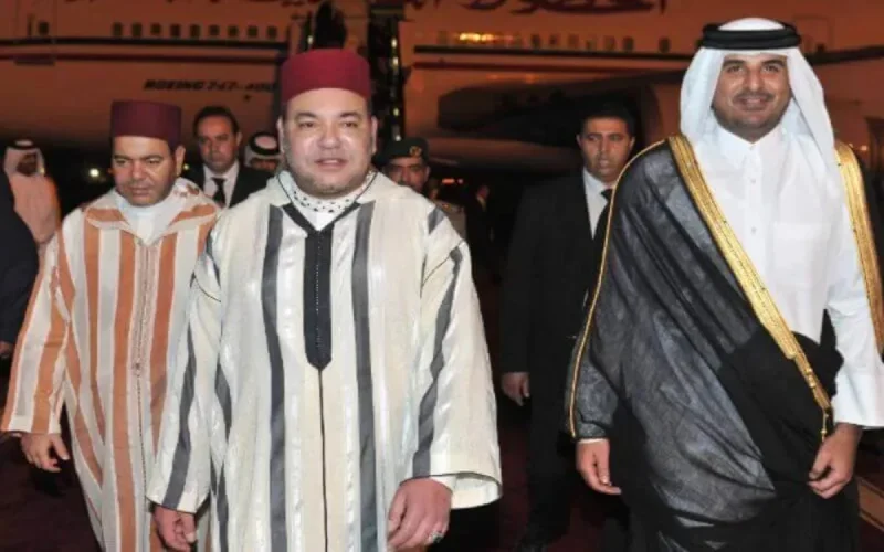 Le roi Mohammed VI accueille l'Émir du Qatar à Marrakech 