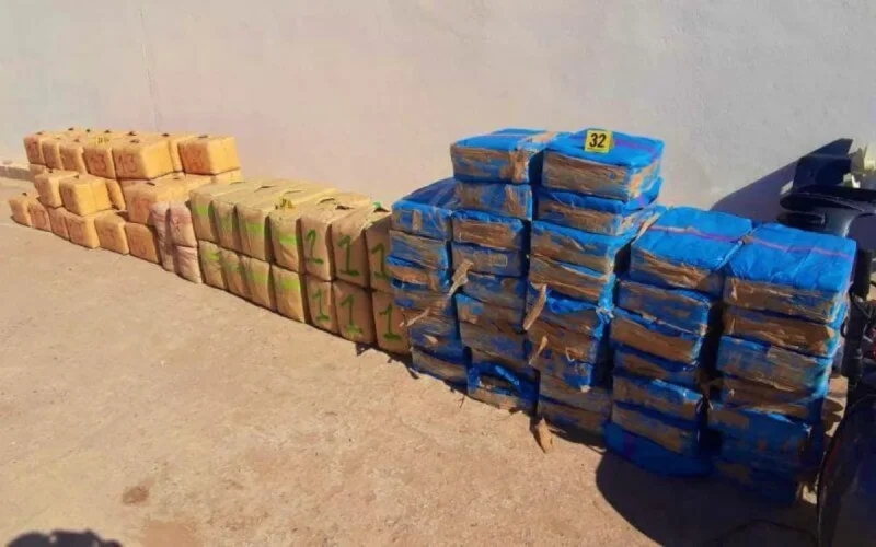 Trafic de drogue : la police saisit près de trois tonnes de cannabis à Tan-Tan