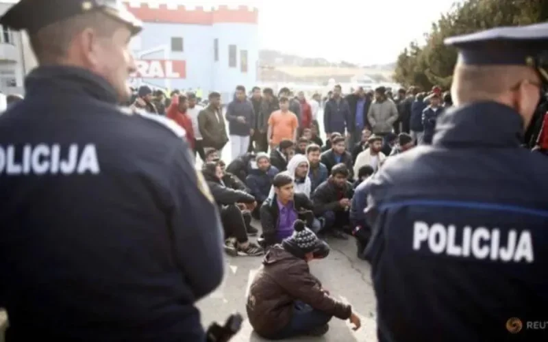 Bosnie : bagarre entre Marocains et policiers à la frontière croate