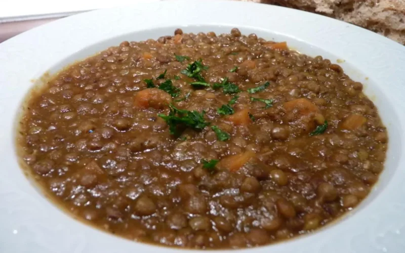 Lentilles à la marocaine