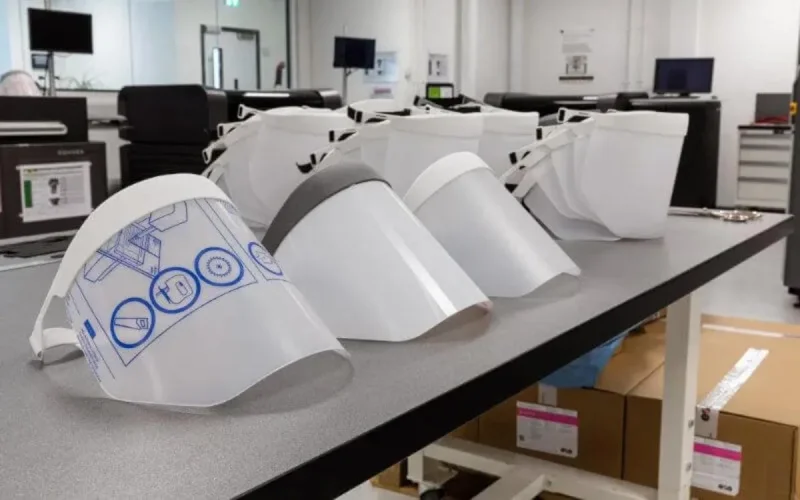 Des chercheurs marocains fabriquent des visières imprimées en 3D