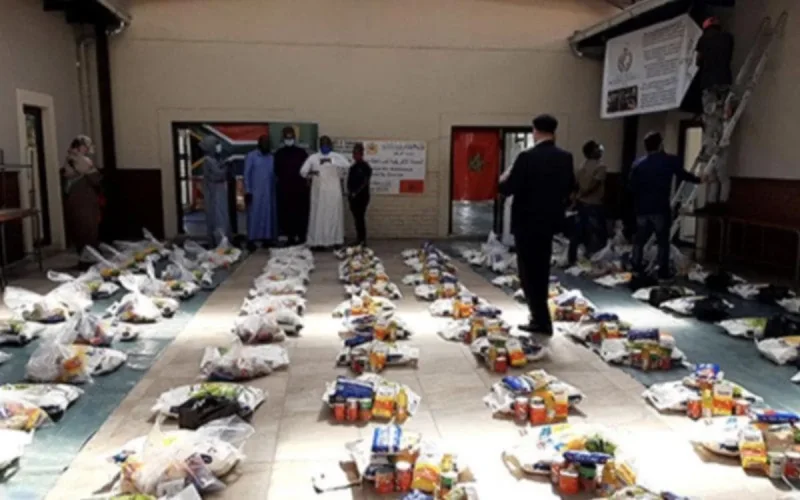 Le Maroc distribue des aides alimentaires en Afrique du Sud