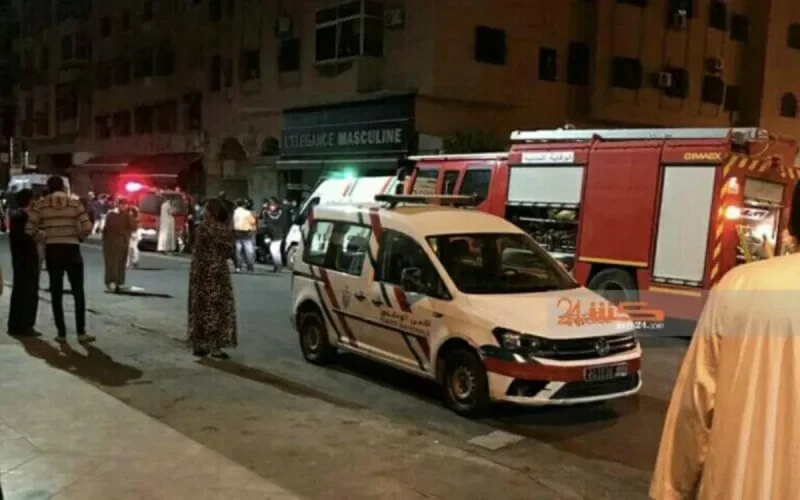 Immeuble en flammes à Marrakech : il se tue en se jetant dans le vide