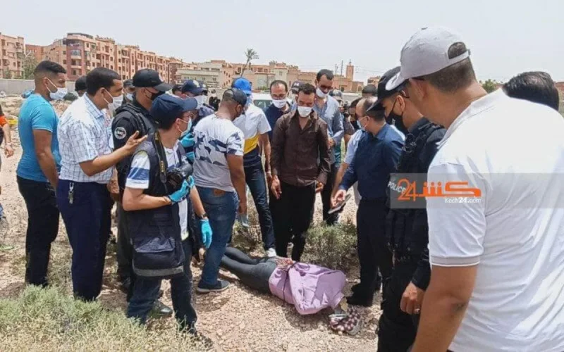 Marrakech : reconstitution d'un crime crapuleux 