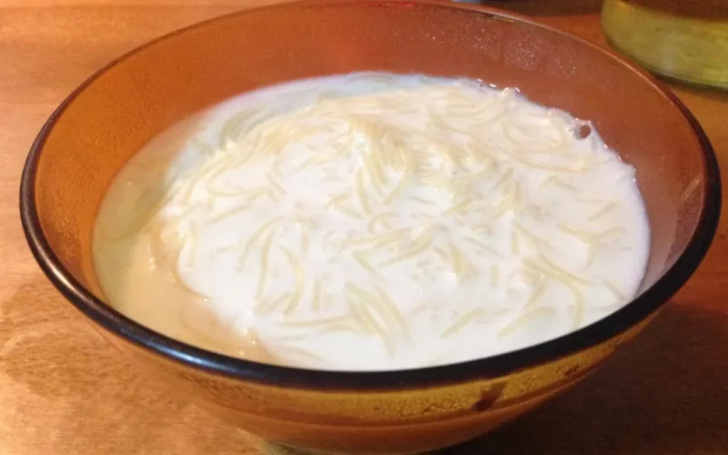 Vermicelle au lait